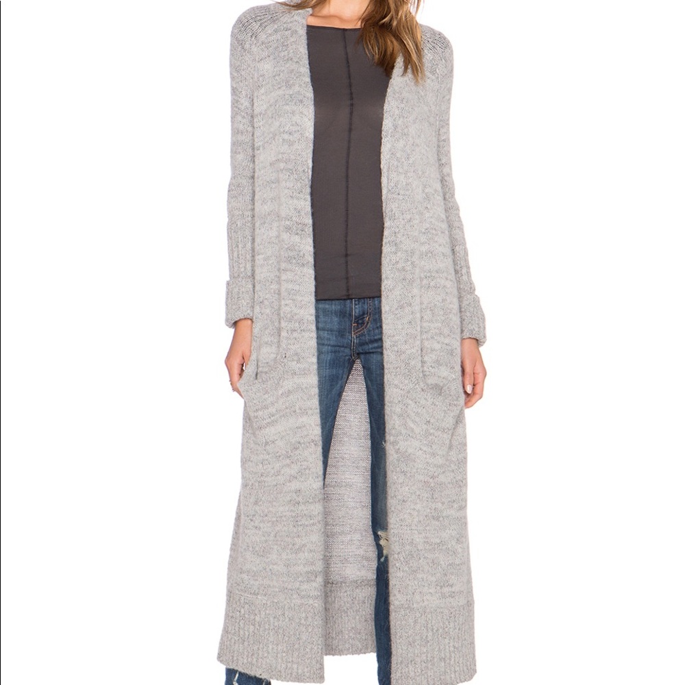 Free People Santa Cruz Cardigan - Grey